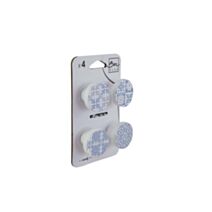 Set de 4 boutons de meuble Carreaux bleus bois - BAR PLUS