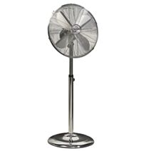 Ventilateur sur pied chrome