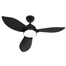 Ventilateur de plafond 70W Ø116 cm Corsica noir - FARELEK