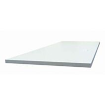 Tablette mélaminée blanche 120cm 300x18 mm - SUP BOIS