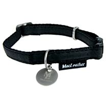 COLLIER REGL MC LEATHER NOIR 15MM