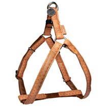 HARNAIS REGL MC LEATHER JAUNE 25MM