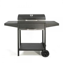 Barbecue charbon de bois avec desserte - LIVOO