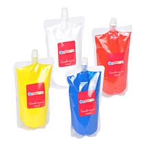 Peinture Tempera flacon souple 400 mL couleurs assorties - HOMEA