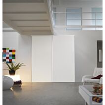 Pack 2 vantaux blanc veiné 2500 x 1800 mm  - OPTIMUM