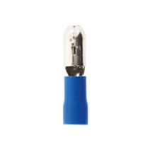 10 cosses bleu fiches mâles 5 mm zenitech