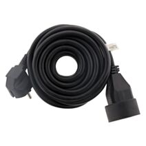 Rallonge électrique ménager 16A Noir 10m - ZENITECH