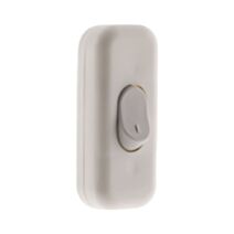 Interrupteur 2A bipolaire blanc - ZENITECH