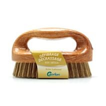 brosse elliptique acier laitonné - GERLON