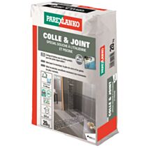 Colle & joint carrelage douche italienne & piscine 20kg - PAREXLANKO