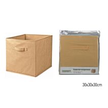 Cube de rangement pliable peche 30 x 30 x 30 cm - KB8