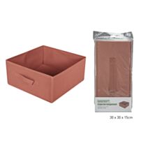 Cube de rangement pliable tomette 30 x 30 x 15 cm - KB8