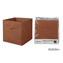 Cube de rangement pliable brique 30 x 30 x 30 cm - KB8