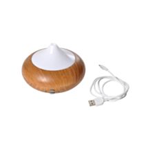 Diffuseur d'arômes goutte 210 mL effet bois avec 7 couleurs LED - HOMEA
