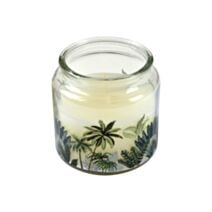 Bougie verrine Jardin d'Eden Ø10 parfum douceur exotique - HOMEA
