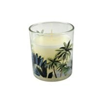 Bougie verrine Jardin d'Eden Ø9 parfum douceur exotique - HOMEA