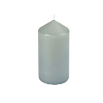 Bougie pilier Essentiel fleur de coton Ø7 x H15 cm - HOMEA