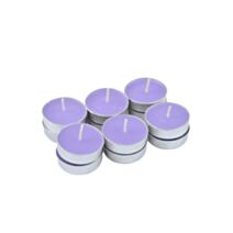 Set de 12 bougies chauffe-plat Essentiel lavande - HOMEA