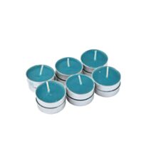 Set de 12 bougies chauffe-plat Essentiel lagon - HOMEA