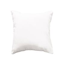 Coussin 40 x 40 cm Essentiel passepoil blanc - D.D'INTERIEUR
