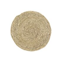 Set de table Ø38 cm paille de jonc naturel - D.D'INTERIEUR