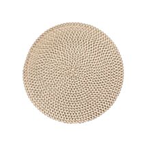 Set de table Ø38 cm fibre papier Mezia naturel - D.D'INTERIEUR