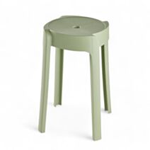 Tabouret d'appoint Ø30 x H45 cm vert - UTILITY
