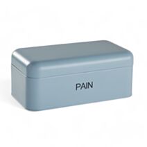 Boîte à pain 30,5 x 18 x 16 cm métal bleue - UTILITY