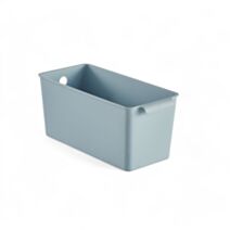 Bac de rangement plastique 28 x 14 x 13 cm bleu - UTILITY