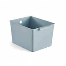 Bac de rangement plastique 25 x 19 x 15 cm bleu - UTILITY