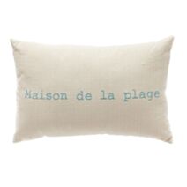 Coussin Sea Side 60 x 40 cm coton lavé assortiment - MAISON LEFEBVRE