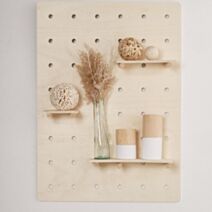 Organisateur mural modulable Simplicity 50 x 70 cm bois naturel - LA FACTORY