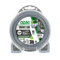Fil nylon rond Energy Line 1,6 mm - OZAKI