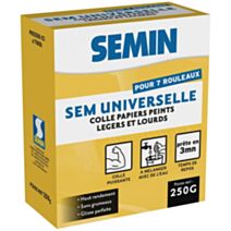 Colle papier peint universelle 250 g - SEMIN