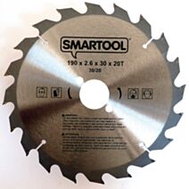 Lame Scie TCT Bois 190mm Al 30