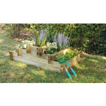 Carré potager podium Ange 180L 1200 x 800 x H360 mm - CERLAND