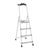 Escabeau 4 marches en aluminium - INVENTIV