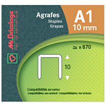 agrafes a1 - 10 mm - MR BRICOLAGE