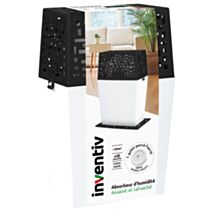 Absorbeur d'humidité Médium + 1 recharge galet percé 500gr - INVENTIV