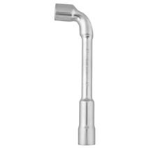Clé à pipe débouchée 13mm 6/12 pans chrome vanadium - INVENTIV