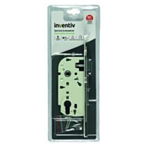 Boîtier serrure encastrée 40mm réversible pour porte d'entrée - INVENTIV