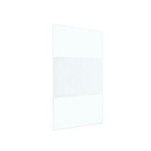 Paroi de douche verre sérigraphié 90cm - INVENTIV