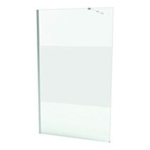 Paroi de douche verre sérigraphié 120cm - INVENTIV