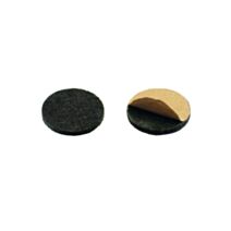 Set de 8 patins Ø25 mm feutre marron - INVENTIV