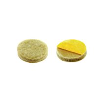 Set de 8 patins superfeutre Ø25 mm beige - INVENTIV
