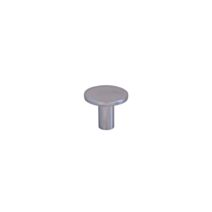 Bouton meuble Contemporain Zamak Mat Chromé ø25mm h21mm - B BEAUTY