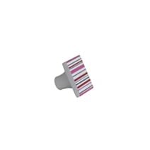 Bouton meuble New Résine Bayadère 40x40mm - B BEAUTY