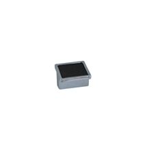 Bouton meuble New Zamak Chromé Marron L38x38mm - B BEAUTY