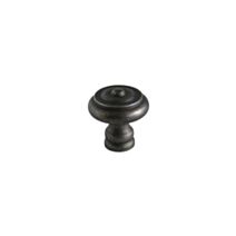 Bouton meuble Style Acier Etain ø30mm h31mm - B BEAUTY