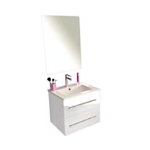 meuble isna blanc 60cm - B HOME